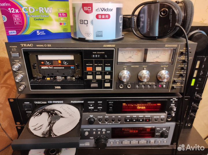 Аудиозапись на компакт кассеты и диски