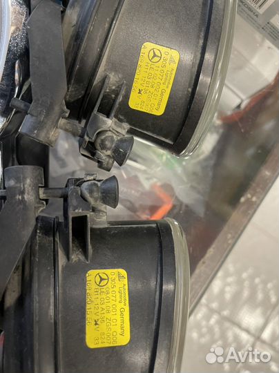 Противотуманные фары с решетками mercedes ML164