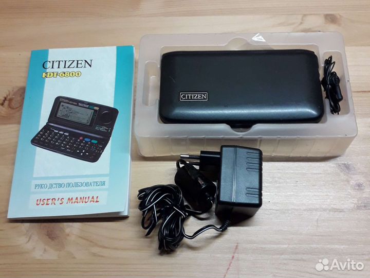Электронный переводчик Citizen EDT-6800