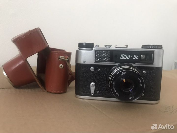 Плёночный фотоаппарат фэд 5с
