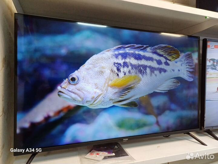 Телевизор SMART TV Haier'43 UHD 4K WiFi. 2023г