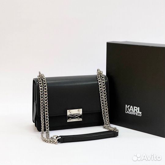 Karl lagerfeld сумка натуральная кожа 24/16