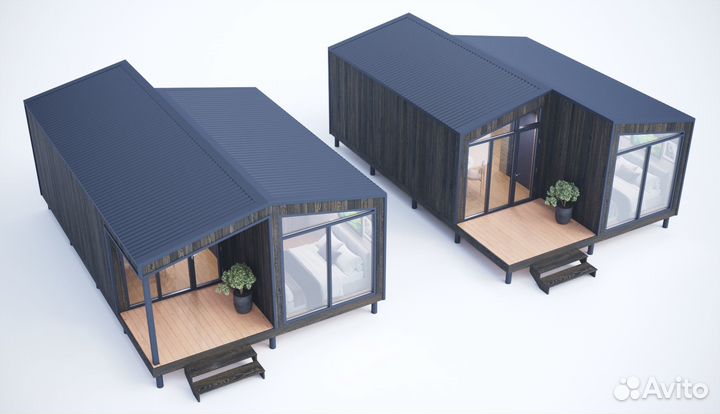 Строительство каркасных домов барнхаус