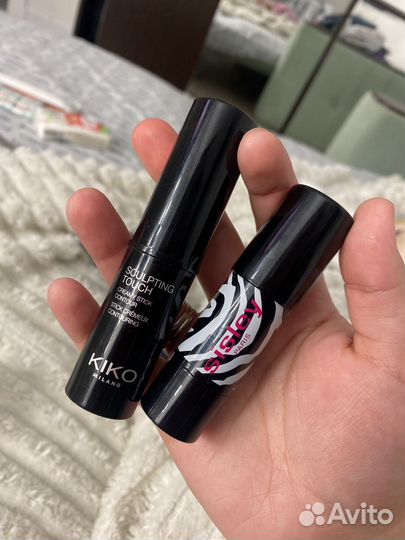 Sysley кремовые румяна, контур Kiko milano