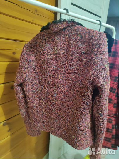 Куртка тканевая под косуху 46р Geisna Jeans