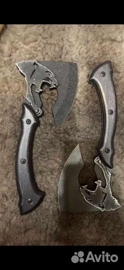 Ножи кованые и топоры