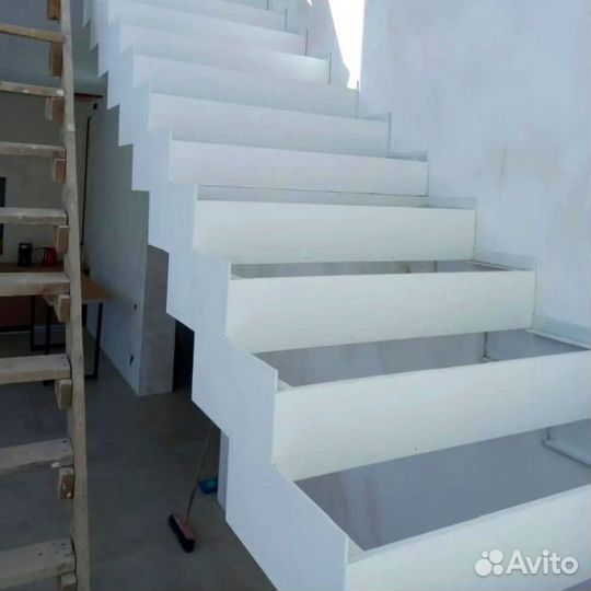 Перила деревянные с установкой