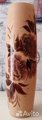 Ваза стеклянная 40 см