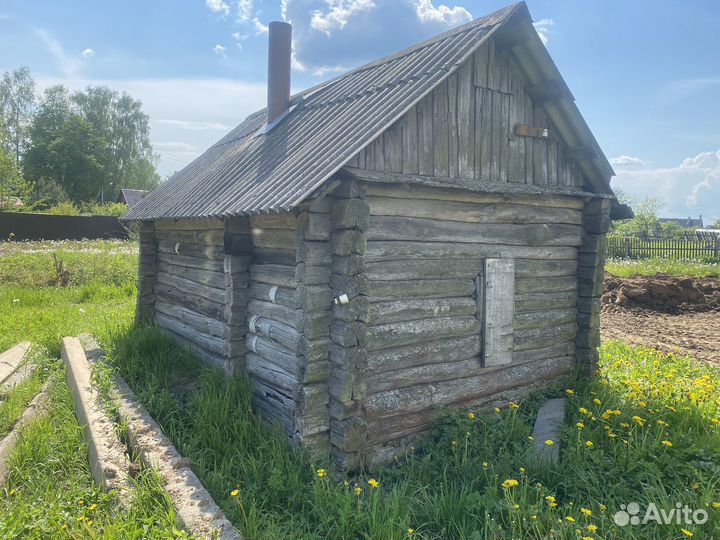 Сруб бани