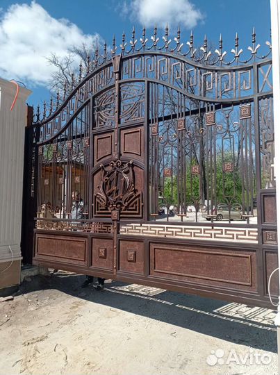 Кованые ворота и калитки