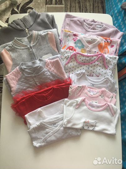 Пакет фирменной одежды для девочки 0-5