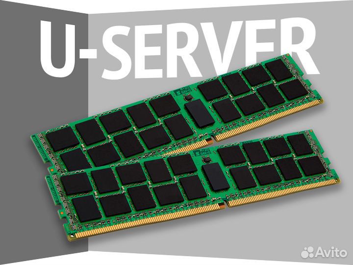 Память серверная DDR4 64GB 3200MHz, память серверная REG ECC Б.У