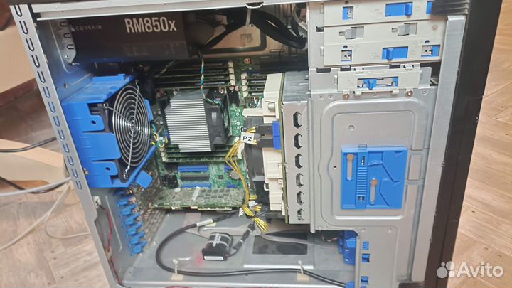 Сервер Intel sc5650ws 2x Intel Xeon E5-2667 v2