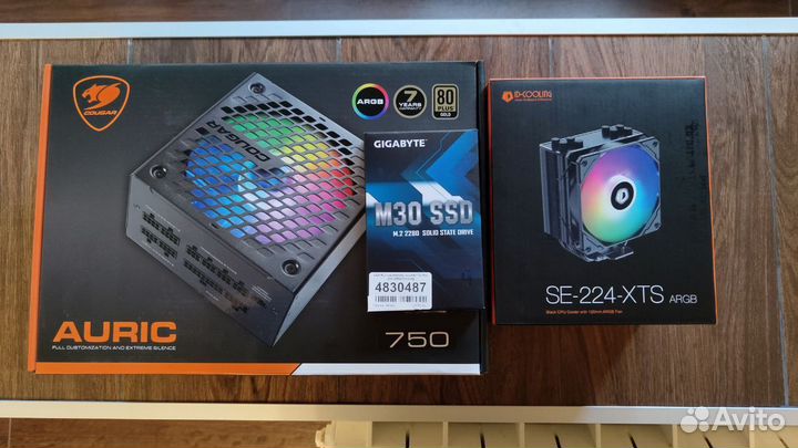 Игровой пк Rayzen7-5700X/RTX3060-12G/32G/SSDm2-512