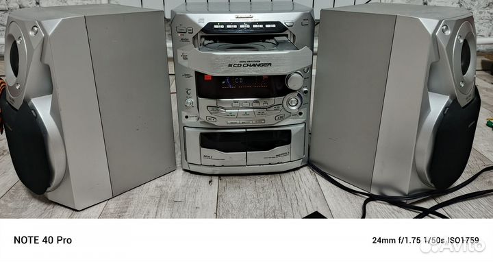 Музыкальный центр panasonic sa ak18