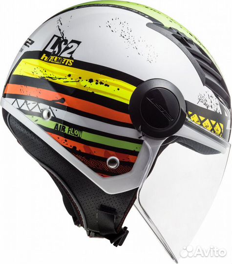 Мотошлем LS2 OF562 airflow ronnie