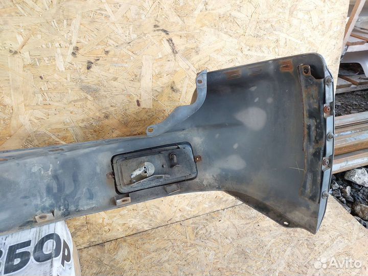 Бампер задний Mitsubishi Pajero Sport 1 до рест