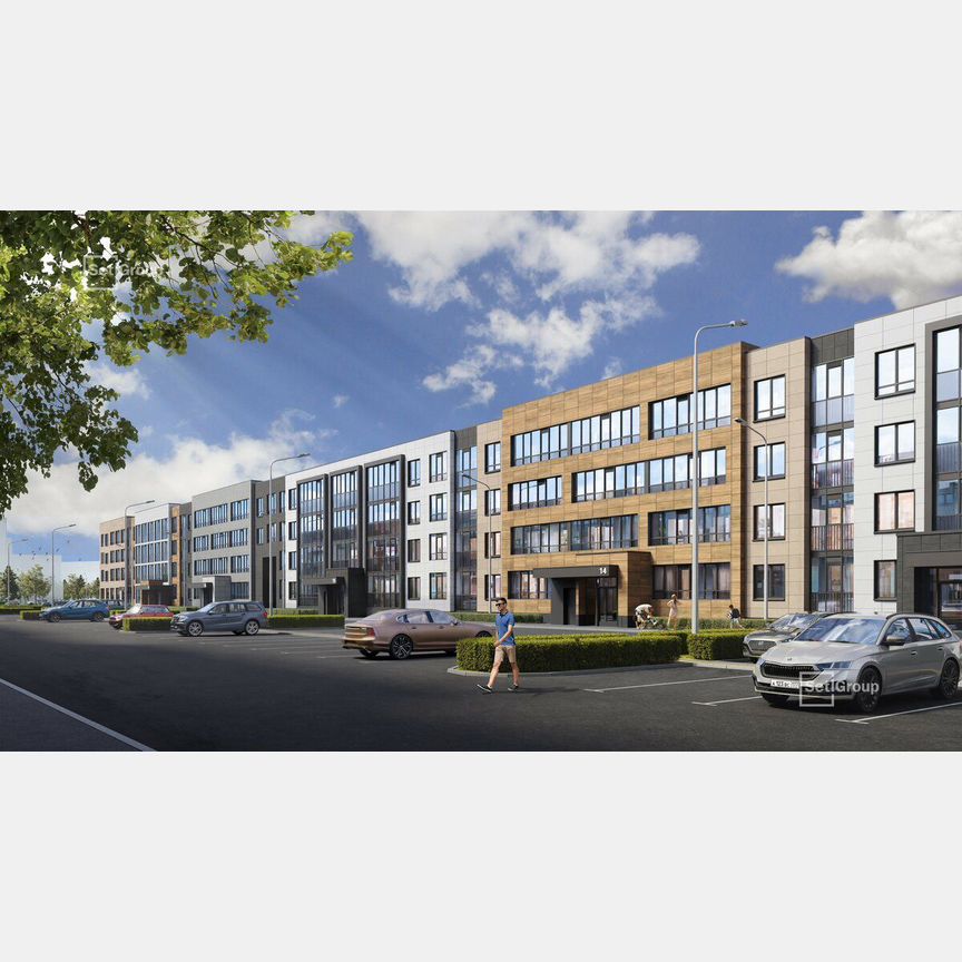 Квартира-студия, 25 м², 2/4 эт.