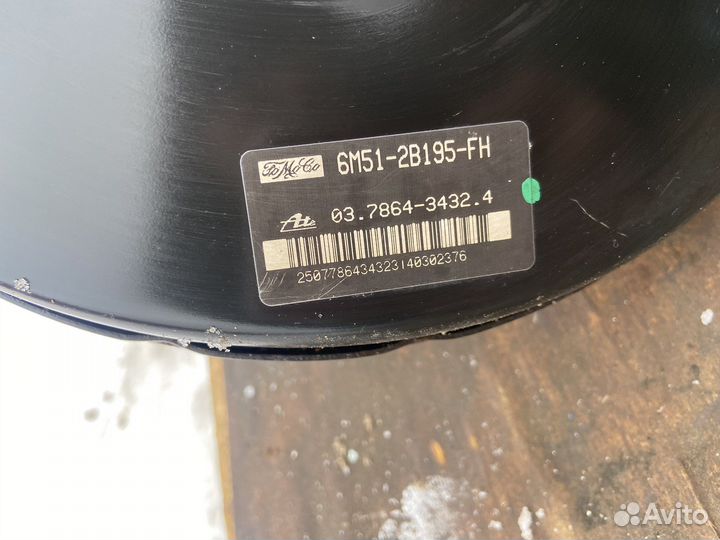 Вакуумный усилитель тормозов ford focus 2