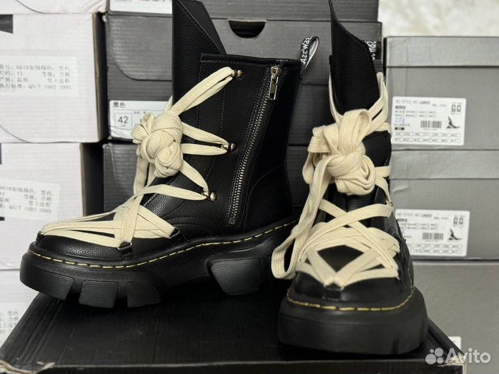 В наличии Rick Owens Dr Martens 1460 Megalaces