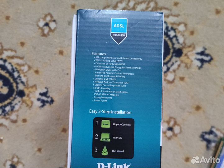 Модем Wireless N150 adsl2-2640U