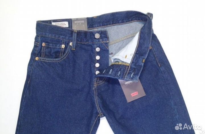 Джинсы Супер Levis 501 Premium Пакистан W:30-38