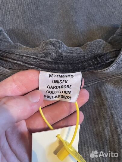 Vetements футболка