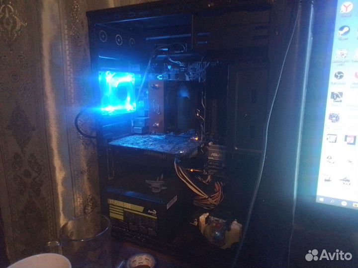 Игравой пк с монитором,мышкой,клавой