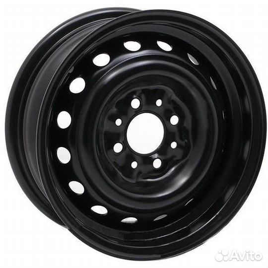 Диски Eurodisk 65A50C 6x16 4*100 ET50 DIA60.1 Black Штампованный