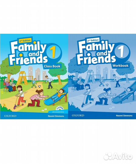 Family and friends 1 учебник+рабочая тетрадь