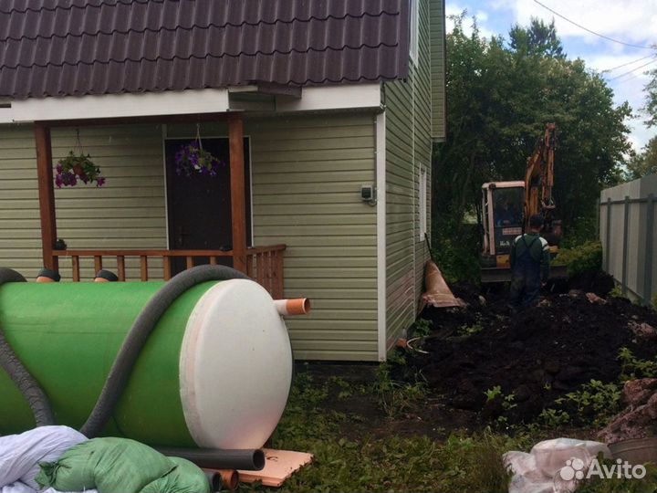 Септик эко Евробион 5 под ключ