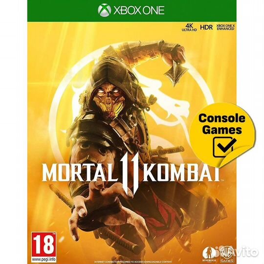Xbox ONE Mortal Kombat 11 Новый