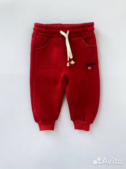 Спортивный костюм тройка флис 68 74 80