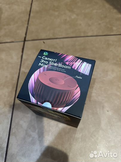 Колонка sber boom mini