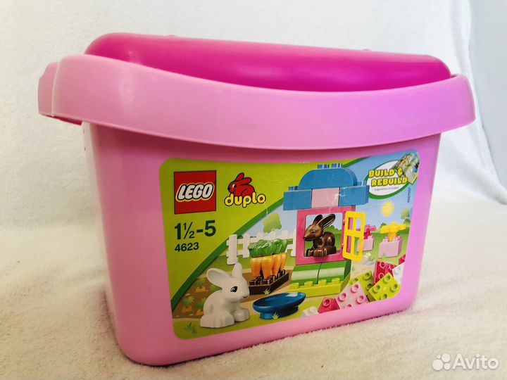 Lego duplo в контейнере 4623