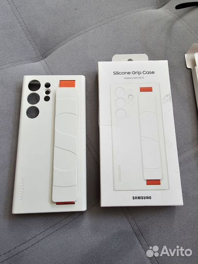 Чехол Silicone Grib Case Samsung Galaxy S23 ultra
