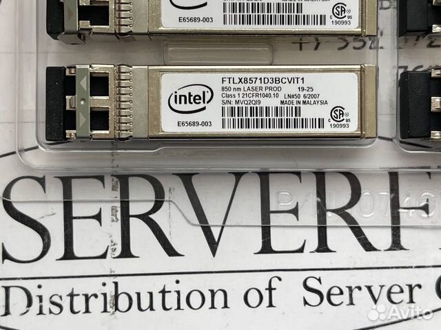 SFP модуль Intel e10gsfpsr 10Gbe