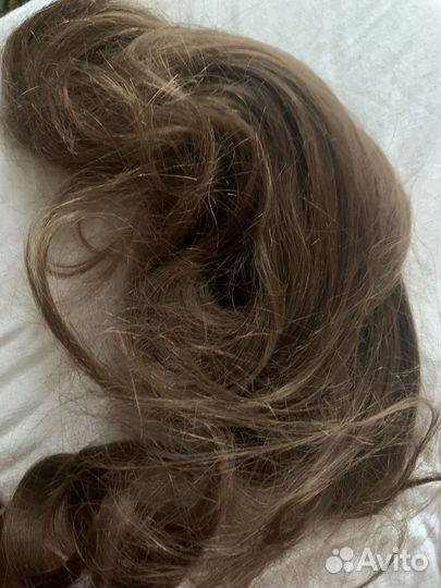 Волосы натуральные, срез