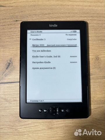 Amazon Kindle 4 Wi-Fi (d01100) объявление продам