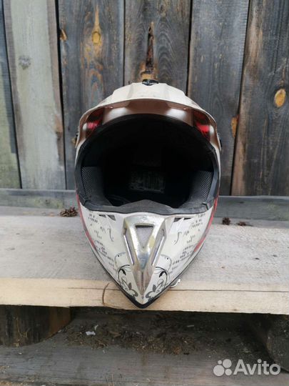 Шлем для питбайка