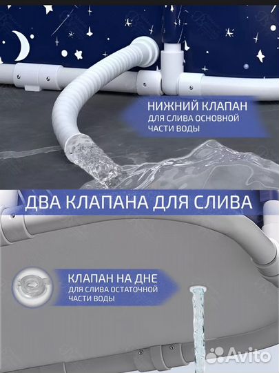 Складная ванная для купания детей и взрослых