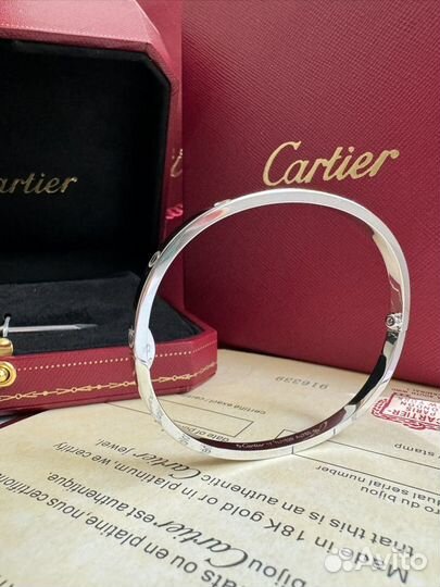 Золотой браслет Cartier Love 585п