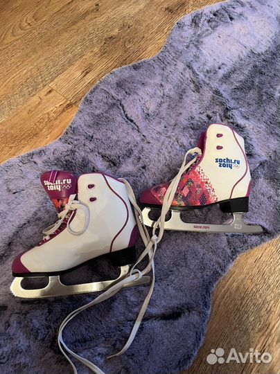 Коньки подростковые