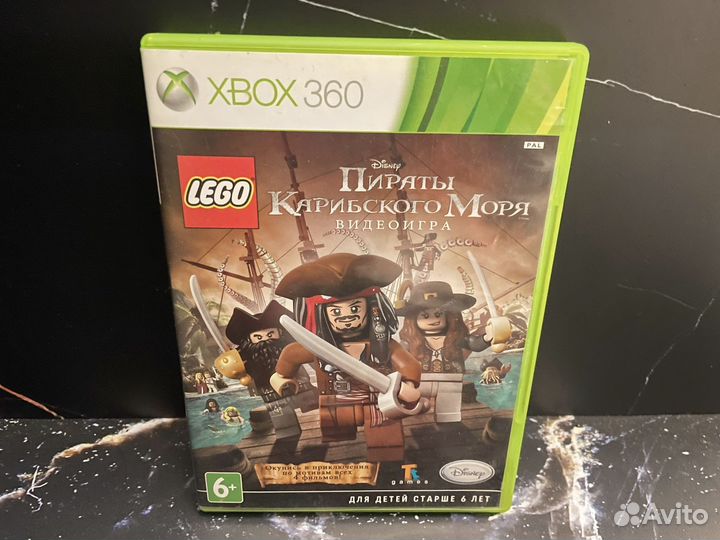 Lego Пираты Карибского моря Xbox 360