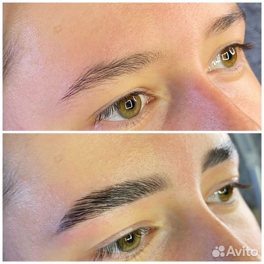 Брови,Макияж,Ламинирование ресниц