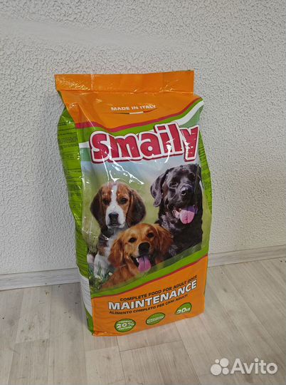Корм для собак Smaily maintenance 20 кг