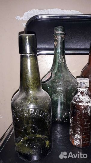 Бутылки с раскопок