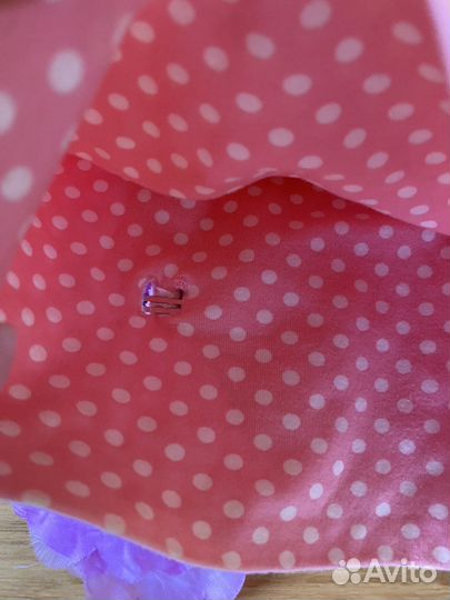 Шапка для девочки с цветком