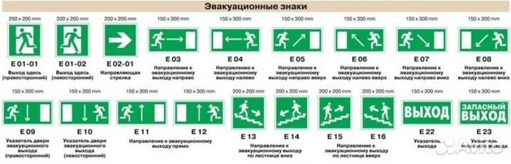 Знаки безопасности таблички/наклейки