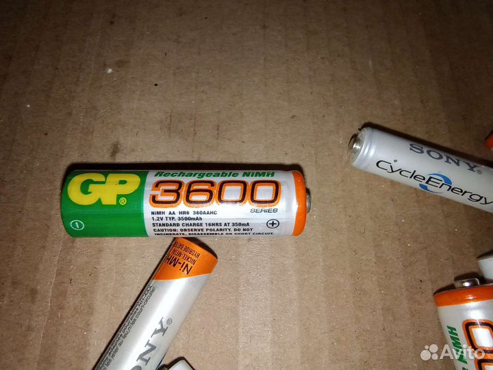 Аккумуляторы аа-ааа